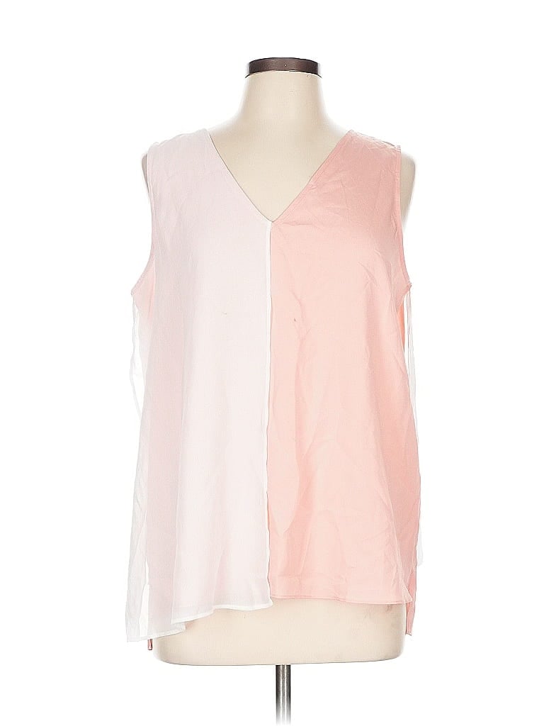Click to view more detailed imagery on our partner's website Pre-owned Dkny Sleeveless Blouse In Pink