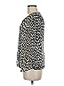 Collective Concepts 100% Polyester Gray 3/4 Sleeve Blouse Size M - photo 4