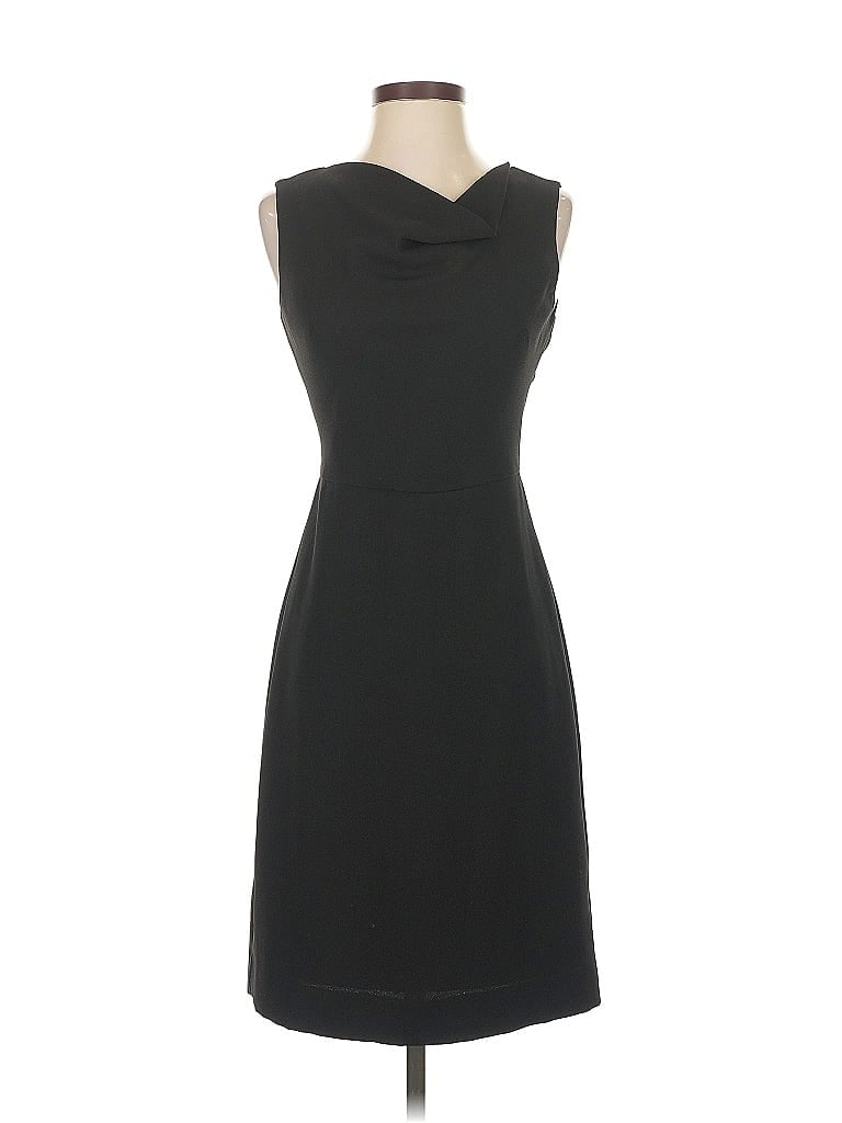 J.Crew 365 100% Polyester Solid Black Cocktail Dress Size 00 - photo 1