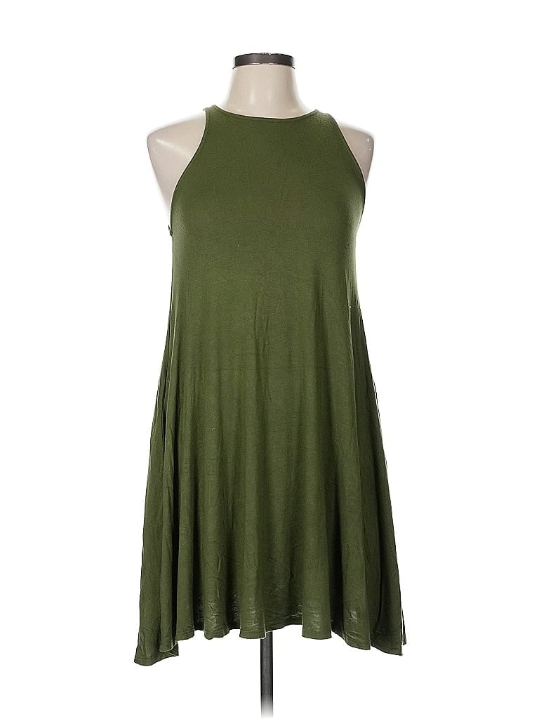 Pre-owned Lulus Casual Dress In Green