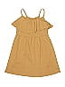 Kate Quinn Organics 100% Organic Cotton Solid Yellow Dress Size 3T - photo 2
