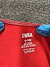 NBA 100% Cotton Red Short Sleeve Onesie Size 6-9 mo - photo 3