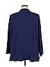 LOGO by Lori Goldstein Blue Blazer Size 2X - photo 2