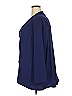 LOGO by Lori Goldstein Blue Blazer Size 2X - photo 4