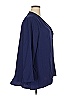 LOGO by Lori Goldstein Blue Blazer Size 2X - photo 3
