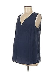 A Pea In The Pod Sleeveless Silk Top