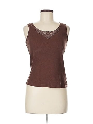 St. John's Bay Sleeveless T-Shirt (view 1)