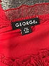 George 100% Polyester Red Dress Size 6 - 6X - photo 3