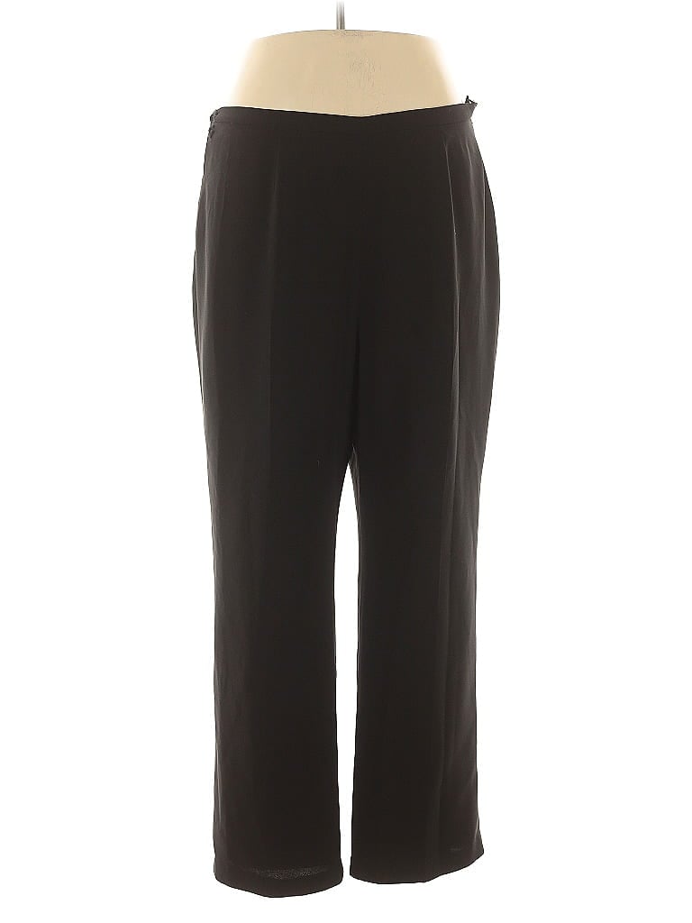 Pre-owned Le Suit Dress Pants In Black