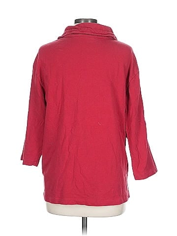 Weekends by Chico's 3/4 Sleeve Button-Down Shirt (view 2)