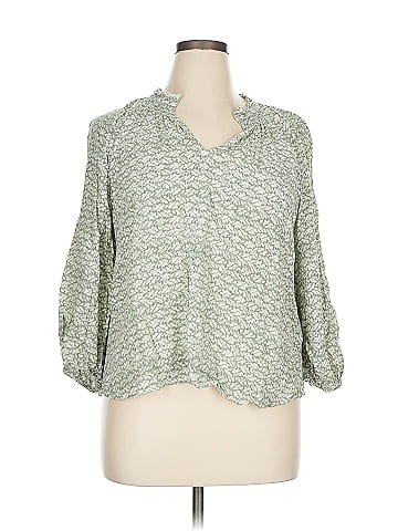 Caslon 3/4 Sleeve Blouse (view 1)