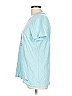 Life Is Good 100% Cotton Teal Short Sleeve T-Shirt Size L - photo 4