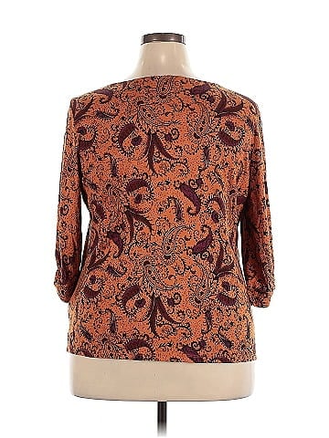 Liz Claiborne 3/4 Sleeve T-Shirt (view 2)