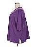 Catherines Purple 3/4 Sleeve Top Size 22 - 24 Petite - photo 4