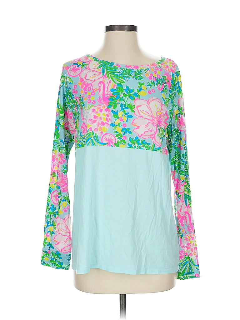 Multi-colored Blouse Long Sleeve Lilly Pulitzer NWT, Size Xxs main image 1