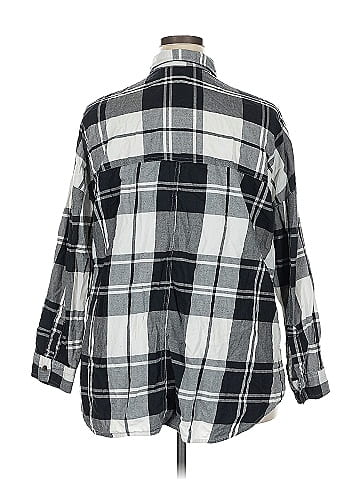 Old Navy 3/4 Sleeve Button-Down Shirt (view 2)