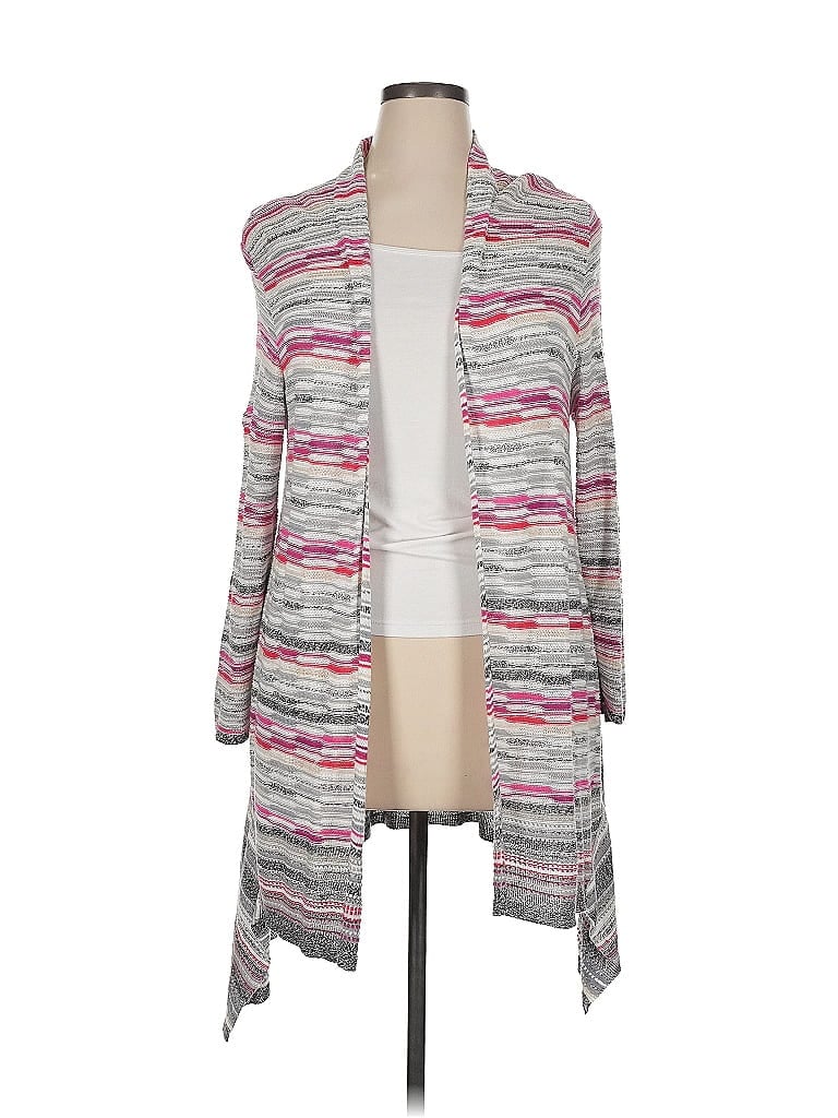 Pre-owned Nic + Zoe Cardigan Sweater In Pink