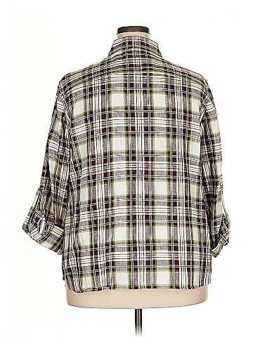Jones New York Signature Long Sleeve Polo (view 2)