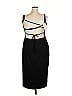 Halara Solid Black Cocktail Dress Size 3X - photo 2