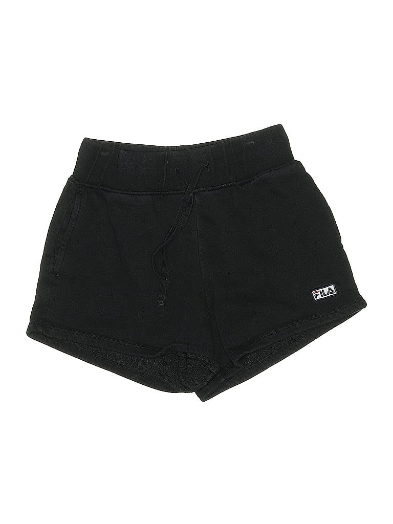 FILA Solid Black Athletic Shorts Size XS - photo 1