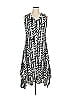 Roaman's Chevron-herringbone Black Casual Dress Size 14 - photo 1
