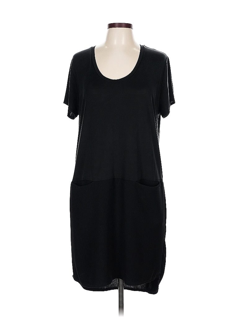 Left Coast by Dolan Black Casual Dress Size L - photo 1