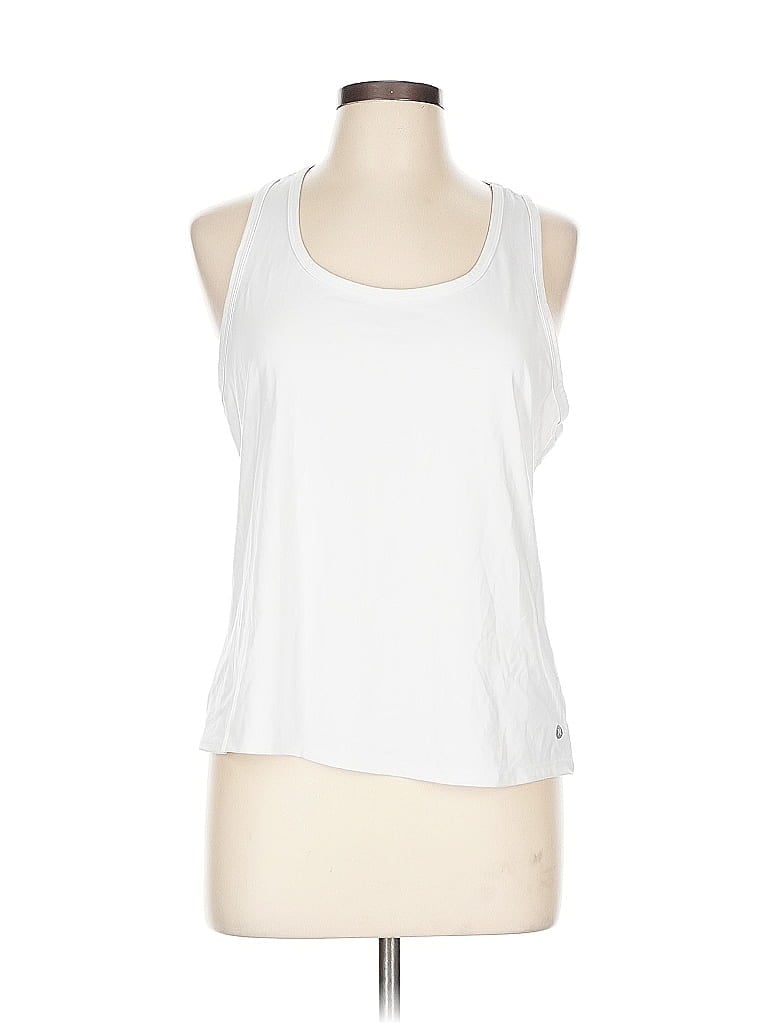 Pre-owned Rbx Tank Top White Halter Neckline Tops