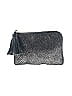 Fossil 100% Leather Silver Black Leather Card Holder One size - photo 2