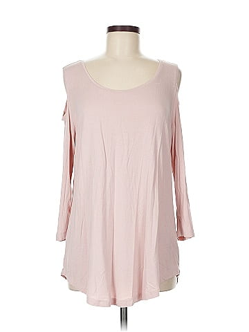 JM Collection 3/4 Sleeve Top (view 1)