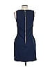 Mango Solid Blue Cocktail Dress Size 2 - photo 2