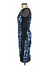 Karen Millen Graphic Blue Cocktail Dress Size 6 - photo 5