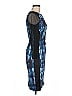 Karen Millen Graphic Blue Cocktail Dress Size 6 - photo 4