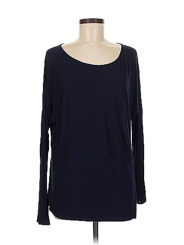 Vince. Long Sleeve Silk Top (view 1)