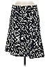 Ann Taylor Factory 100% Cotton Print Blue Casual Skirt Size 6 - photo 1