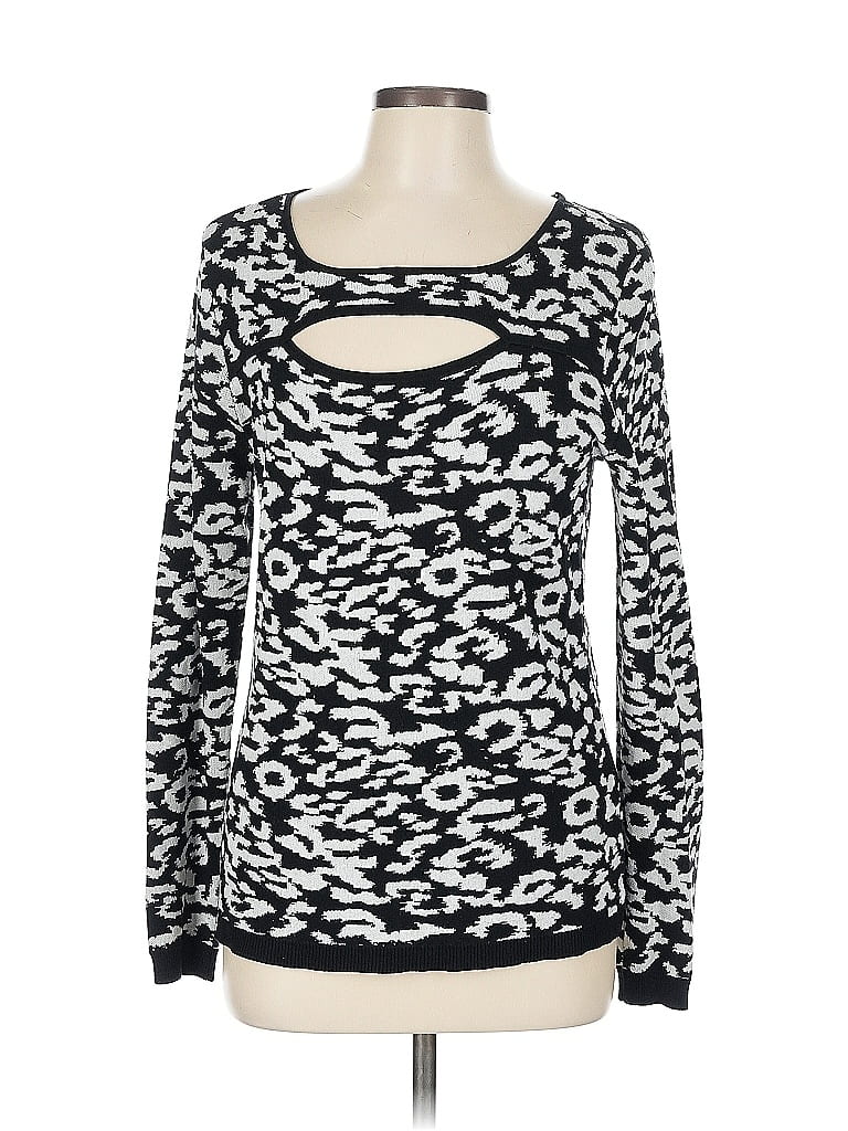 Pre-owned Fever Pullover Sweater In Black