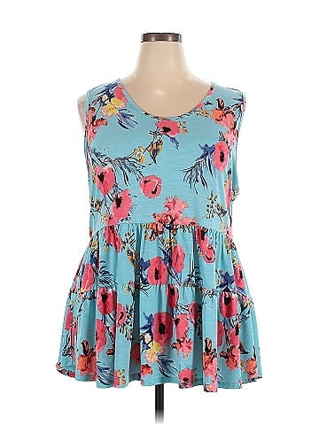 B.E. Stage Sleeveless Blouse (view 1)