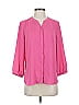 NYDJ 100% Polyester Pink 3/4 Sleeve Blouse Size XS - photo 1
