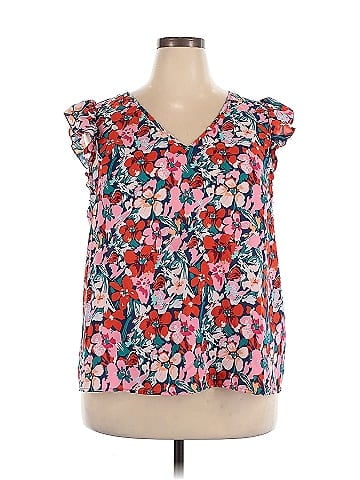 Shein Curve Sleeveless Blouse (view 1)