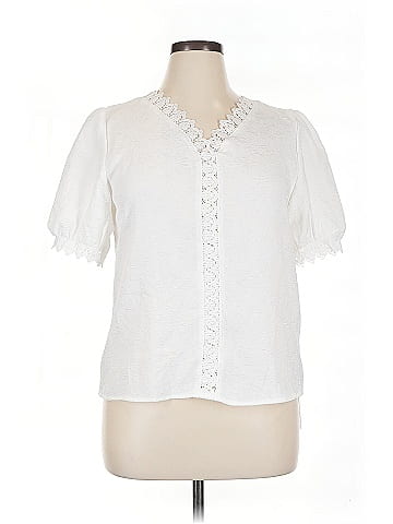 Unbranded Short Sleeve Blouse (view 1)