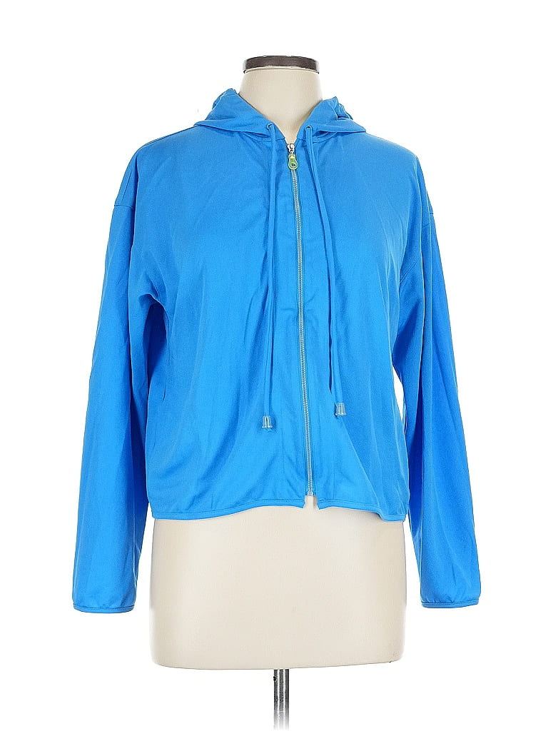 Tail 100% Other Blue Zip Up Hoodie Size L - photo 1
