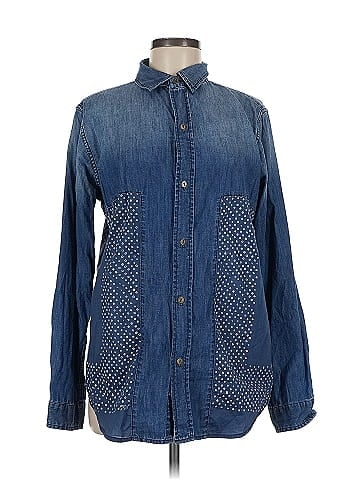 Current/Elliott Long Sleeve Button-Down Shirt (view 1)
