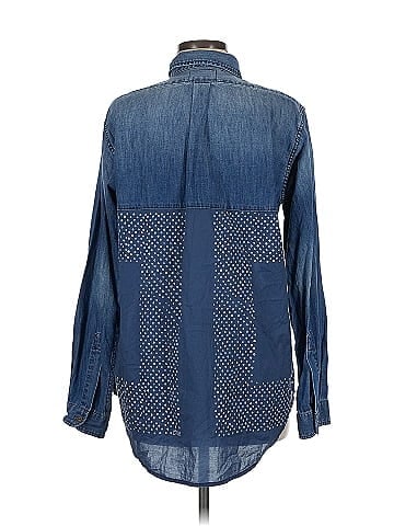 Current/Elliott Long Sleeve Button-Down Shirt (view 2)