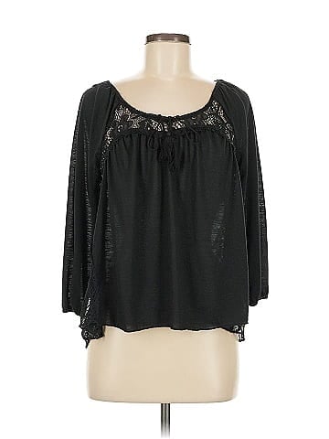 No Boundaries 3/4 Sleeve Blouse (view 1)