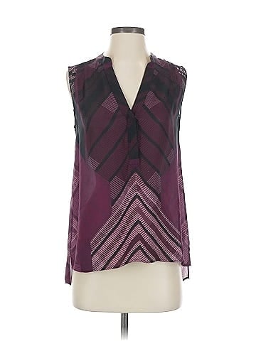 Vince. Sleeveless Silk Top (view 1)