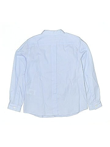 Bonpoint Long Sleeve Button-Down Shirt (view 2)