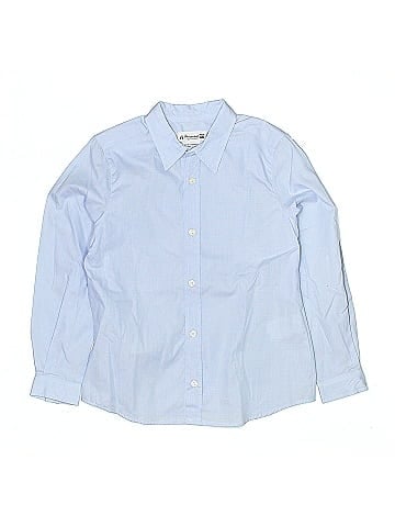Bonpoint Long Sleeve Button-Down Shirt (view 1)