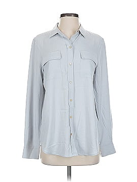 Universal Thread Blue Long Sleeve Button-Down Shirt Size XXL