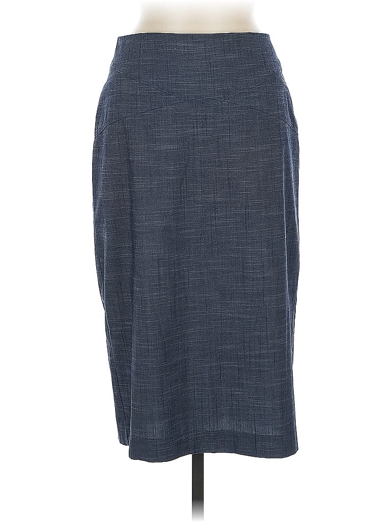 7th Avenue Design Studio New York & Company Gray Casual Skirt Size 6 - photo 1