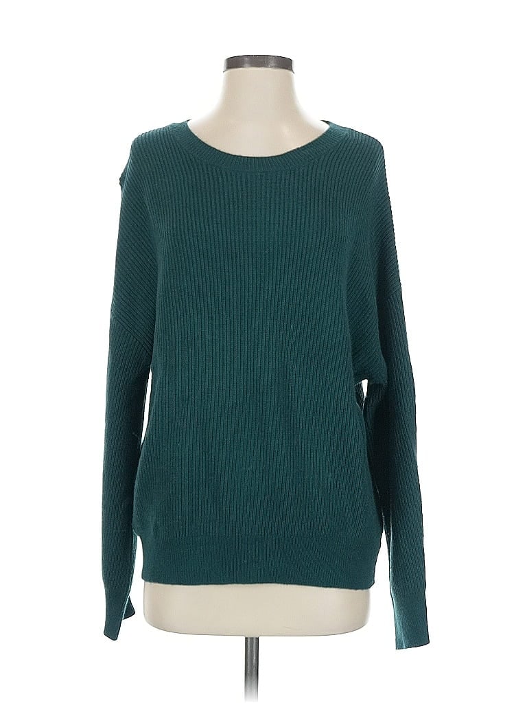 Pre-owned Express Pullover Sweater In Blue