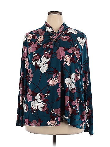 Liz Claiborne Long Sleeve Blouse (view 1)